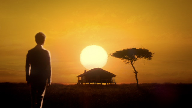 「大人エレベーター」TVCM  庵野秀明 カット