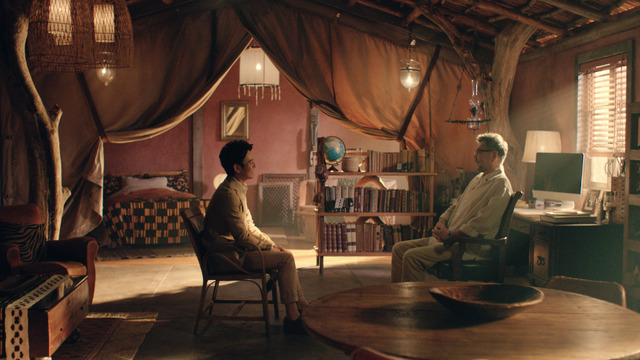 「大人エレベーター」TVCM  庵野秀明 カット