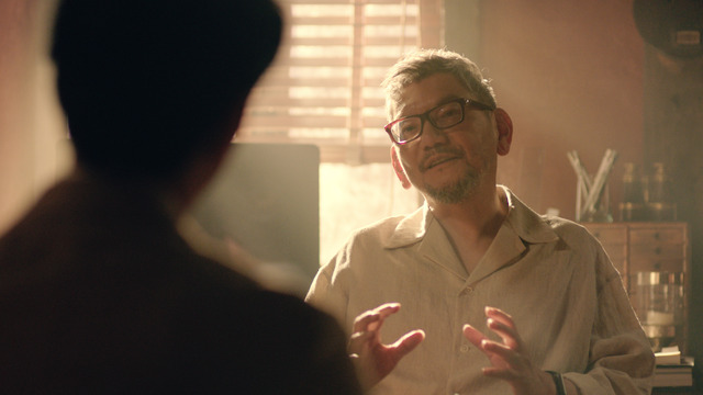 「大人エレベーター」TVCM  庵野秀明 カット