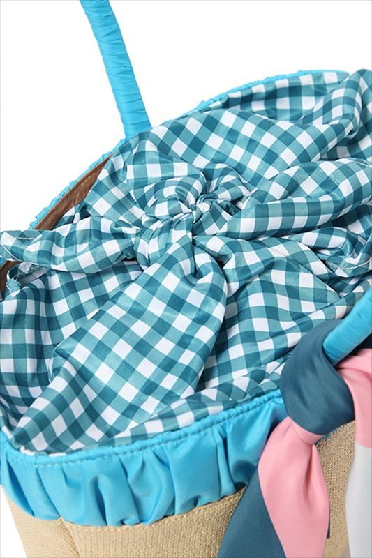 『アイドリッシュセブン』コラボレーション 「かごバッグ（全12種）」各9,800円（税別）十龍之介 モデル (C)アイドリッシュセブン