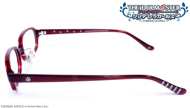 コラボレーション眼鏡「前川 みくモデル」12,000円(税別)(C)BANDAI NAMCO Entertainment Inc.