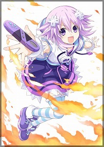 MF文庫J小説表紙　つなこ描きおろし(c)2013 アイディアファクトリー・コンパイルハート/ネプテューヌ製作委員会