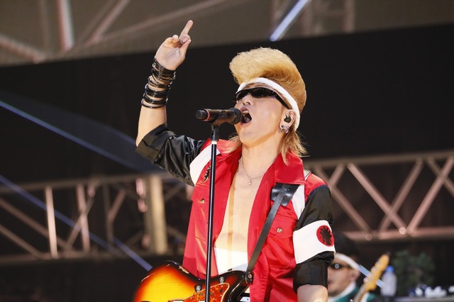 「JUMP MUSIC FESTA」DAY1 オフィシャルスチール 氣志團＆きただにひろし