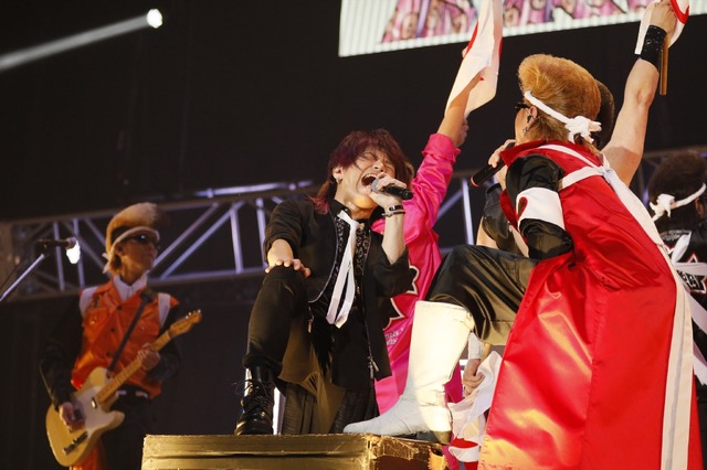 「JUMP MUSIC FESTA」DAY1 オフィシャルスチール 氣志團＆きただにひろし