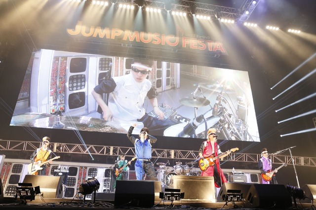 「JUMP MUSIC FESTA」DAY1 オフィシャルスチール 氣志團＆きただにひろし