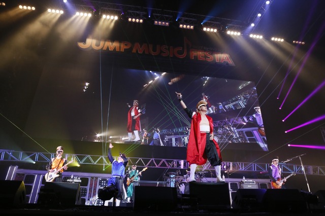 「JUMP MUSIC FESTA」DAY1 オフィシャルスチール 氣志團＆きただにひろし