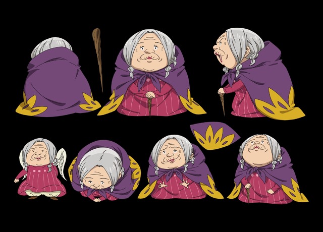 『劇場版 七つの大罪 天空の囚われ人』バネス（CV.鈴木れい子）(C)鈴木央・講談社／「劇場版 七つの大罪」製作委員会