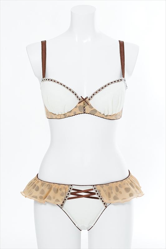 ランジェリーセット／9,800円(税別)　(C)けものフレンズプロジェクト