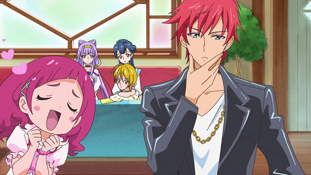 『HUGっと！プリキュア』第24話「元気スプラッシュ！魅惑のナイトプール！」(C)ABC-A・東映アニメーション