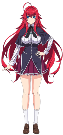 リアス・グレモリー(C)石踏一榮・みやま零／株式会社KADOKAWA刊／ハイスクールＤ×Ｄ HERO製作委員会