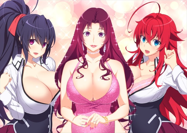 TVアニメ『ハイスクールD×D HERO』叶美香コラボイラスト(C)石踏一榮・みやま零／株式会社KADOKAWA刊／ハイスクールＤ×Ｄ HERO製作委員会