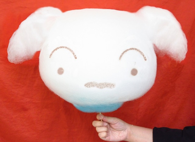 シロのモコモコわたあめ　価格：700円(C)臼井儀人／双葉社・シンエイ・テレビ朝日・ADK (C)2018 BANDAI NAMCO Amusement Inc.