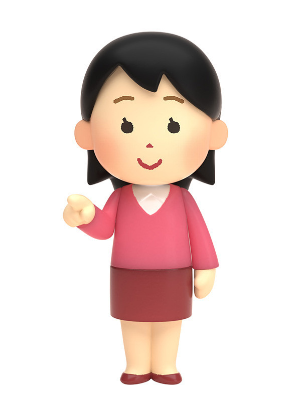 立体！いらすとや トレーディングフィギュア各463円 （税抜）（C)みふねたかし