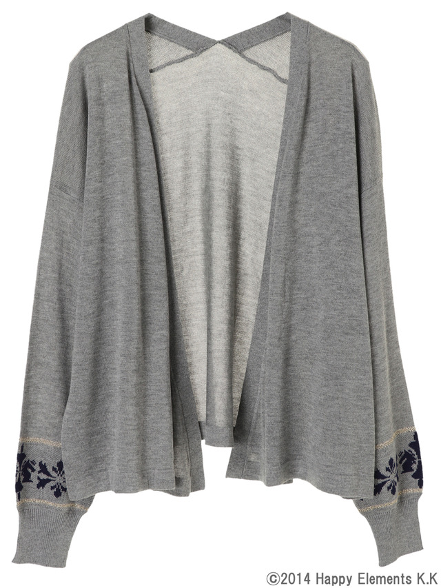 Knightsイメージカーディガン 各5,500円（税別）(C)2014 Happy Elements K.K produced by CHORD co.,ltd.