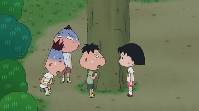 TVアニメ『ちびまる子ちゃん』「8月限定メニュー！おたのしみ夏ものがたり」(C)さくらプロダクション/ 日本アニメーション