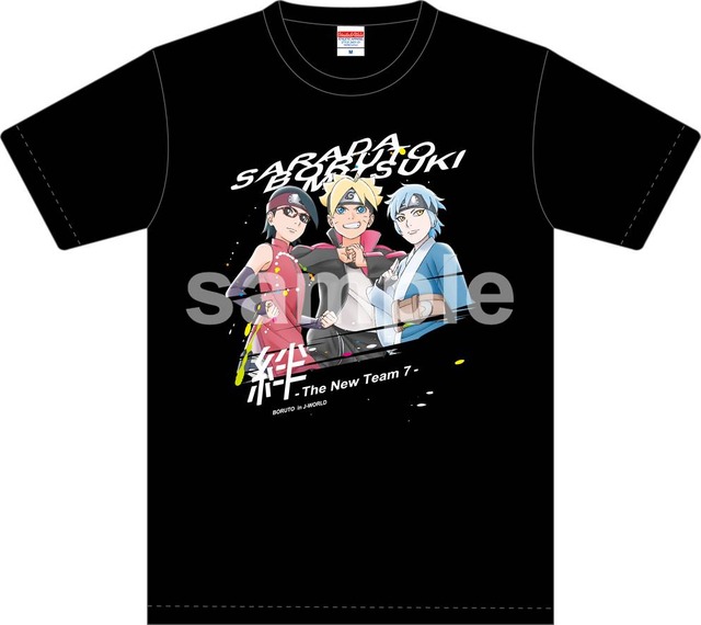 Tシャツ(全1種／3,000円) 　※サイズ…S、M、L、LL(C)岸本斉史 スコット／集英社・テレビ東京・ぴえろ