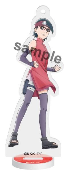 アクリルスタンド(うちはサラダ)(全1種／各800円) (C)岸本斉史 スコット／集英社・テレビ東京・ぴえろ