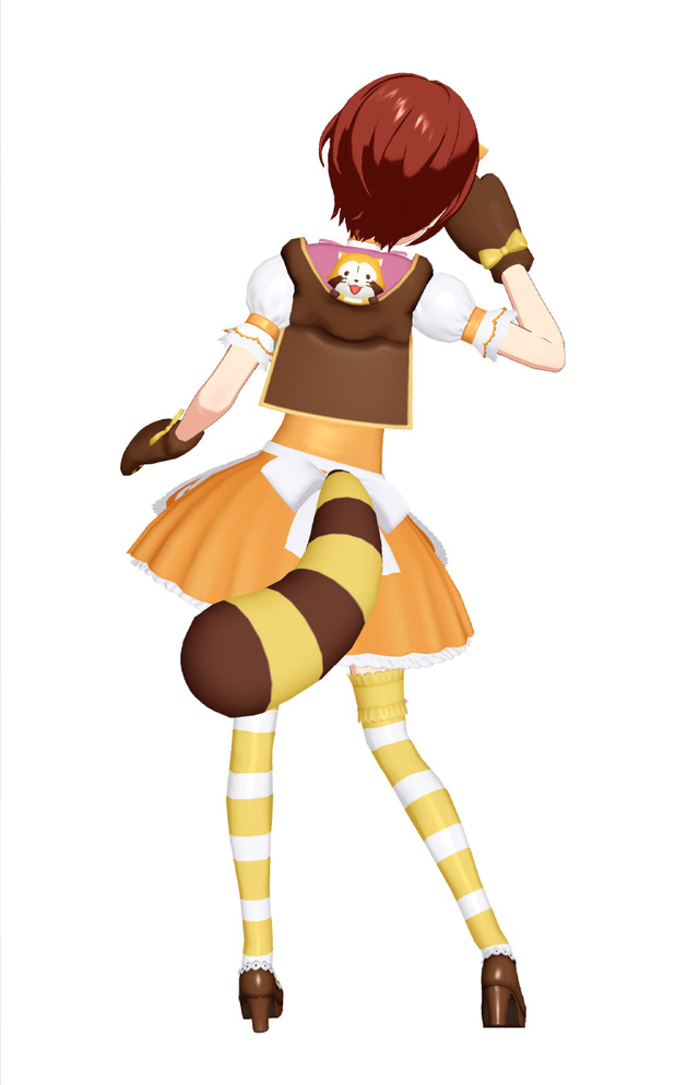 『キラッとプリ☆チャン』「あらいぐまラスカル」コーデ (C)NIPPON ANIMATION CO.,LTD. (C)Ｔ－ＡＲＴＳ / syn Sophia / テレビ東京 / PCH製作委員会