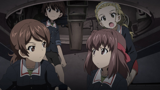 『ガールズ＆パンツァー 最終章』第2話 場面カット　(C)GIRLS und PANZER Finale Projekt