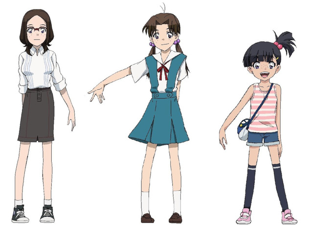 洞木三姉妹シンカリオンバージョン(C)プロジェクト シンカリオン・JR-HECWK/超進化研究所・TBS (C)カラー