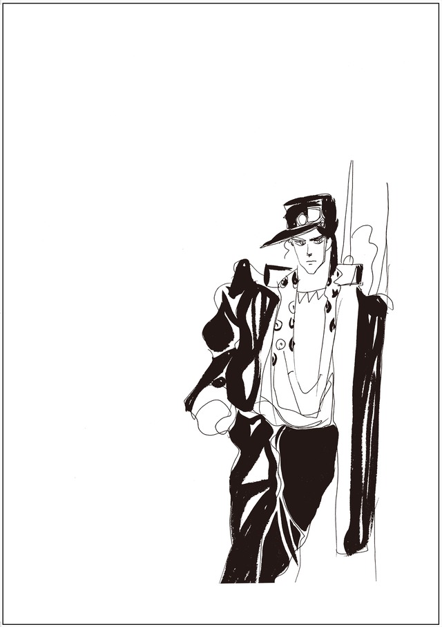 『ジョジョの奇妙な冒険　Part 3　スターダスト クルセイダース』ドローイングアート(C)荒木飛呂彦＆LUCKY LAND COMMUNICATIONS／集英社