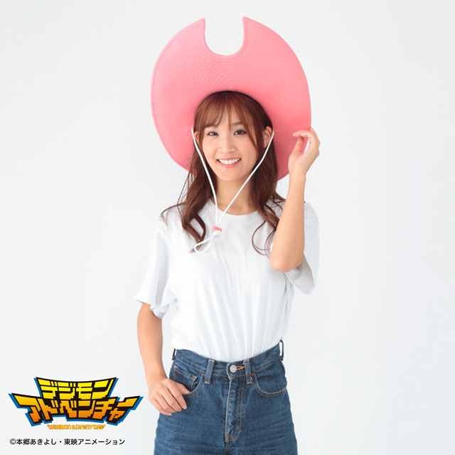 「デジモンアドベンチャー メモリアルグッズ ミミの帽子」12,960円（税込／送料・手数料別途）(C)本郷あきよし・東映アニメーション