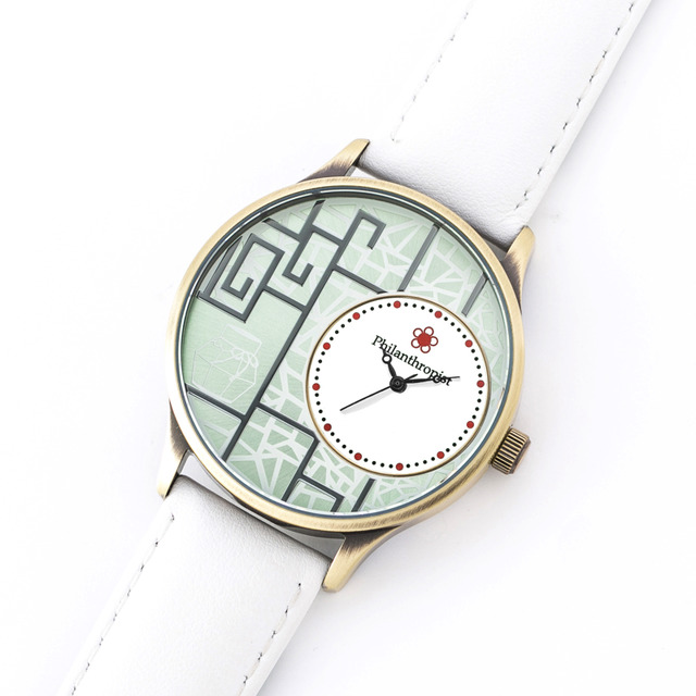 『鬼灯の冷徹』コラボレーションアイテム腕時計　白澤モデル　13,800円（税別）(C)江口夏実・講談社／「鬼灯の冷徹」第弐期製作委員会