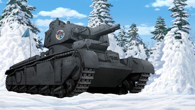 『ガールズ＆パンツァー 最終章』第2話 場面カット　(C)GIRLS und PANZER Finale Projekt