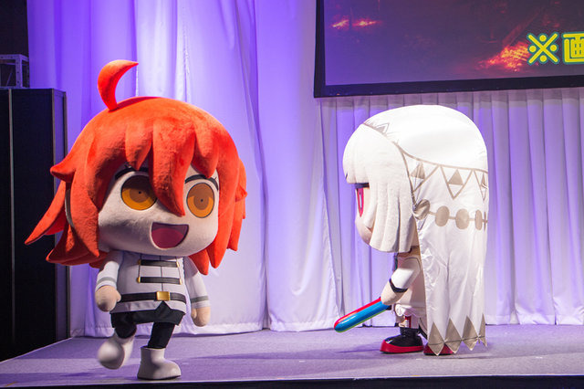 ぐだ子に待望の初ボイスが！爆死したユーザーの魂を救うために暴れ回る「スーパー着ぐるみトークショウ」【FGOフェス2018】