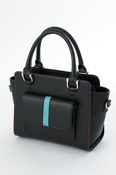 「初音ミク」コラボレーション 「シンプル スタイル」バッグ 10,800円(税別) (C)Crypton Future Media, INC.