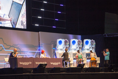 『FGOアーケード』声優チームが開発チームとガチンコ対決！普通に考えたら圧倒的不利だが…【FGOフェス2018】