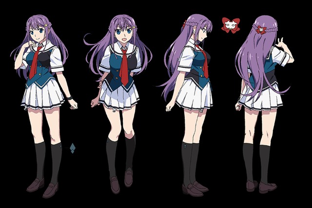 アニメ『グリザイア：ファントムトリガー』レナ設定画(C)Frontwing