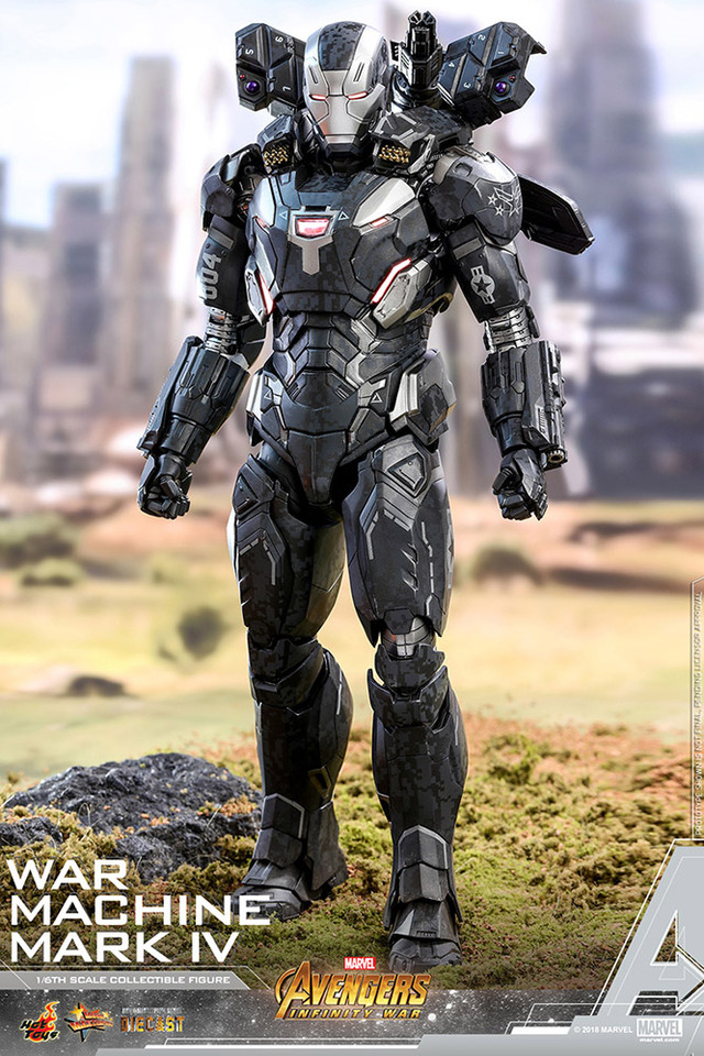 「1/6スケールフィギュア ウォーマシン・マーク4［ボーナスアクセサリー付き］」定価：55,000円（税込）(c) 2018 Marvel.