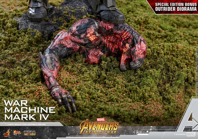「1/6スケールフィギュア ウォーマシン・マーク4［ボーナスアクセサリー付き］」定価：55,000円（税込）(c) 2018 Marvel.