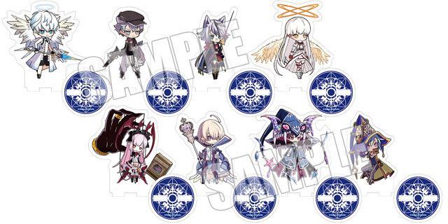 ブラインドアクリルスタンド 　700円（税込）(C)Happy Elements K.K／メルクストーリアアニメ製作委員会