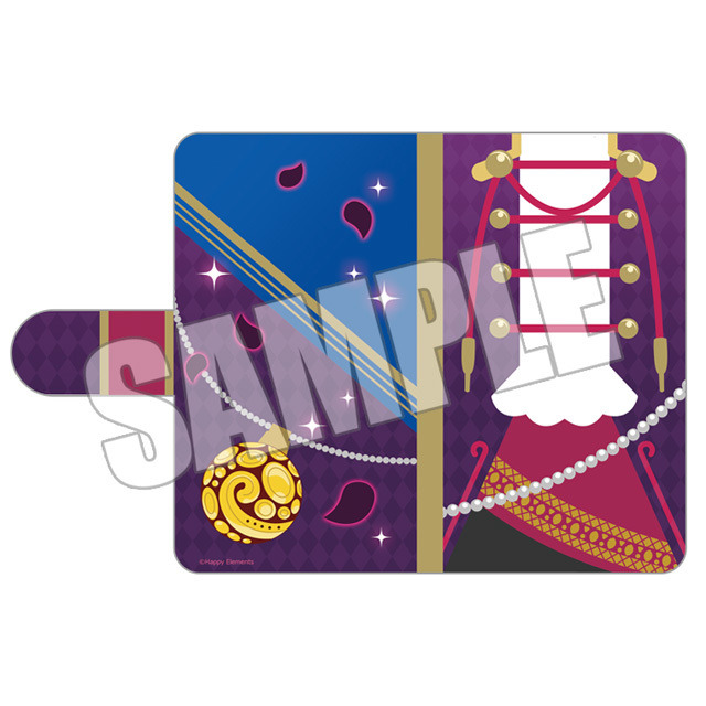 手帳型スマートフォンケース 　ハルシュト　3,500円（税込）(C)Happy Elements K.K／メルクストーリアアニメ製作委員会