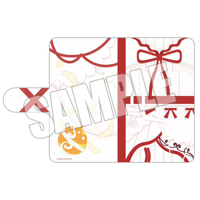 手帳型スマートフォンケース 　ミシェリア　3,500円（税込）(C)Happy Elements K.K／メルクストーリアアニメ製作委員会