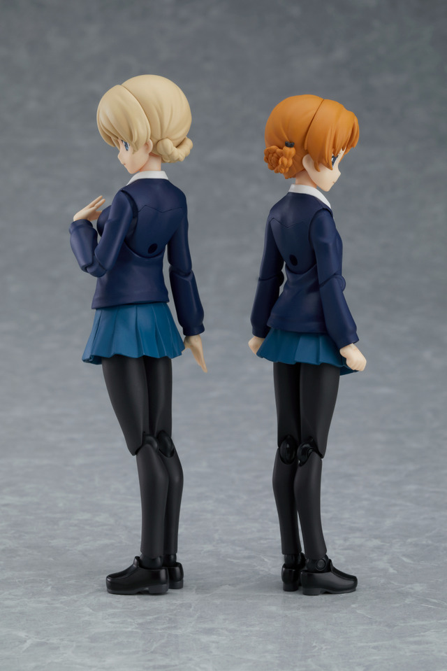 「figma ダージリン＆オレンジペコセット」10,185円（税抜）(C)GIRLS und PANZER Finale Projekt
