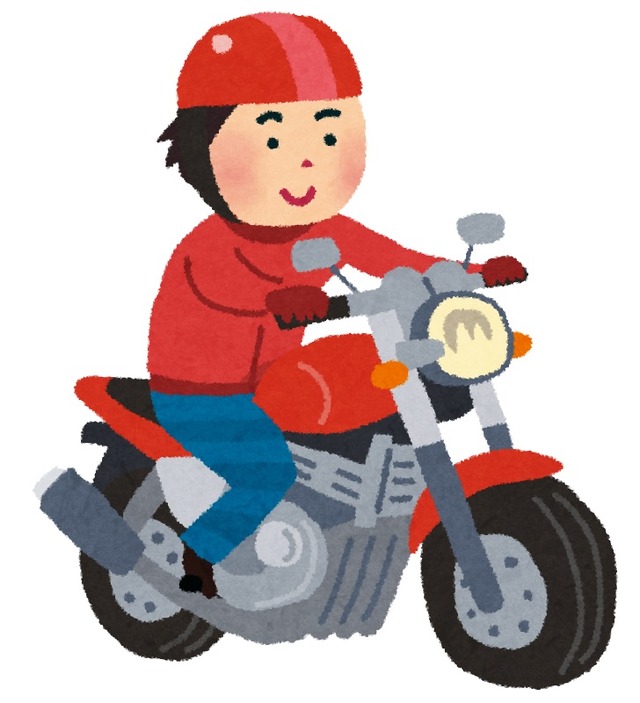 「バイクが似合うキャラクターといえば？」