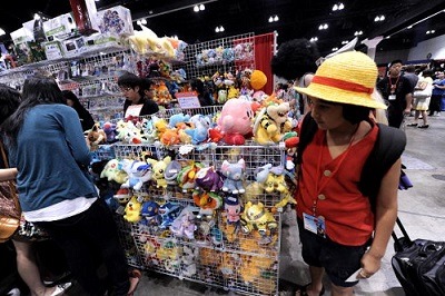 アニメイベントも盛んな米国で『ワンピース』の挑戦が注目される。(c)2010 Getty Images