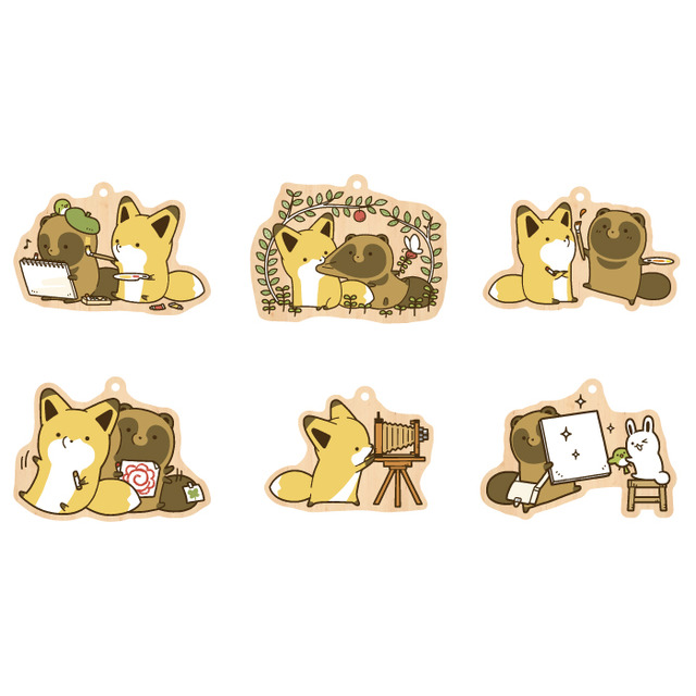 ダイカットステッカー　350円（税抜）（C)アタモト／フロンティアワークス