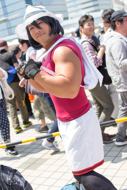 【コミケ 94】筋肉は楽しーっ！2日目も肉体までキャラに近づけた質実剛健な男性コスプレ多数