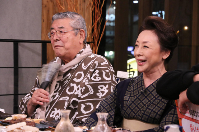 中尾彬＆池波志乃『ダウンタウンなう』8月17日放送回 (C)フジテレビ