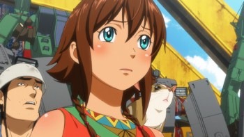 第3話先行カット(c)オケアノス／「翠星のガルガンティア」製作委員会