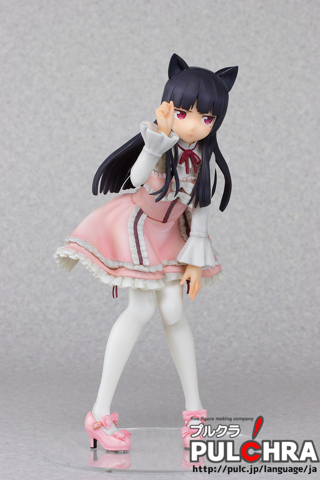 《PMMA塗装済み完成品 俺の妹がこんなに可愛いわけがない。「黒猫」》￥12000(税抜） (C)伏見つかさ/アスキー・メディアワークス/ＯＩＰ2