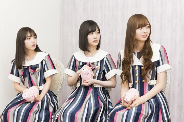 乃木坂46メンバー（梅澤美波、山下美月、与田祐希）