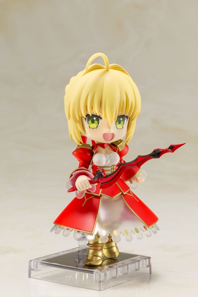 「キューポッシュ Fate/EXTRA Last Encore セイバー」5,500円（税抜）(C)TYPE-MOON / Marvelous, Aniplex, Notes, SHAFT