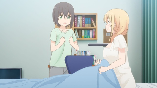 『すのはら荘の管理人さん』第9話「やきいも 看病 看板むすめ」(C)ねこうめ・一迅社 / すのはら荘の管理人さん製作委員会