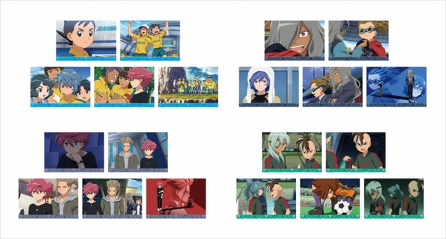 『イナズマイレブン』アニメイトオンリーショップ＆応援店「場面写ポストカードセット」各500円＋税(C)LEVEL-5／FCイナズマイレブン・テレビ東京