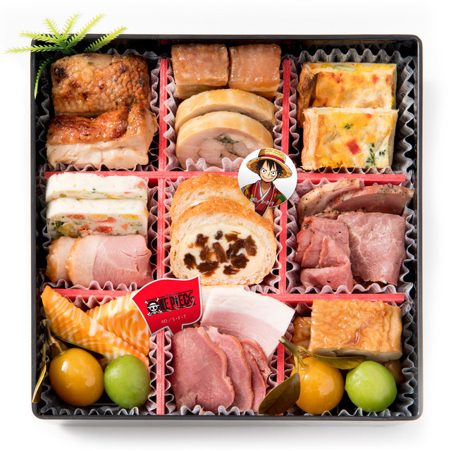 ワンピースおせち2019　16,200円（税込・送料込）(C)尾田栄一郎／集英社・フジテレビ・東映アニメーション